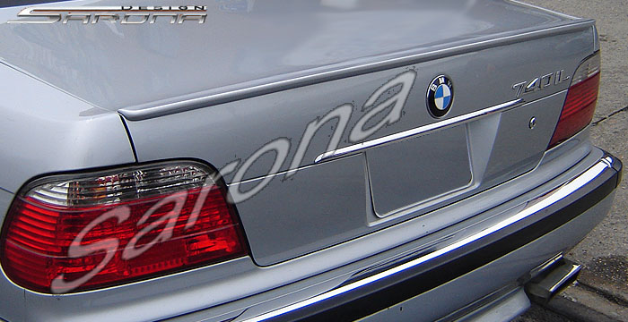 Custom BMW 7 Series Trunk Wing  Sedan (1995 - 2001) - $229.00 (Manufacturer Sarona, Part #BM-020-TW)
